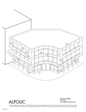 Technical drawings - ALPOLIC